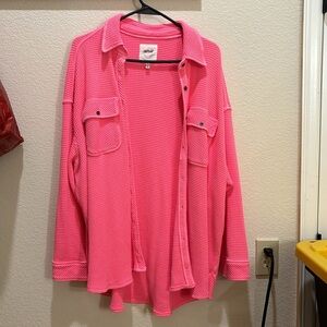 Aerie Lumberjane Waffle Shirt